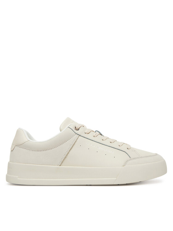 Tommy Hilfiger Сникърси Court Mix Lnubuck FM0FM05410 Бежов за Мъже цена