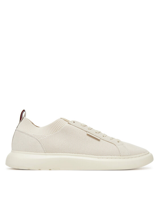 Tommy Hilfiger Сникърси Light Cupsole Knit Seasonal FM0FM05403 Бежов за Мъже цена
