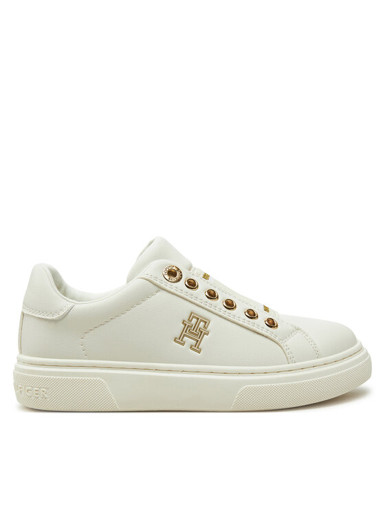 Tommy Hilfiger Сникърси Low Cut Sneaker T3A9-33744-1355 M Бял за Момичета цена