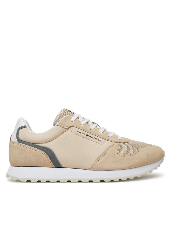 Tommy Hilfiger Сникърси New Eva Runner Summer Nylon Pop FM0FM05427 Бежов за Мъже цена