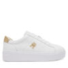 Tommy Hilfiger Сникърси Platform Court Sneaker Metallics FW0FW08648 Бял за Жени цена
