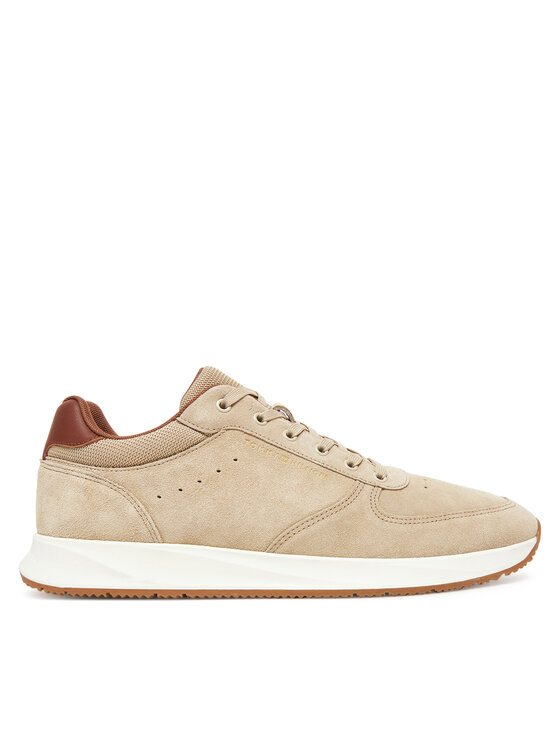 Tommy Hilfiger Сникърси Premium Suede Hybrid FM0FM05690 Бежов за Мъже цена