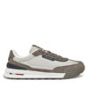 Tommy Hilfiger Сникърси Retro Runner Nylon Mix FM0FM05523 Бежов цвят на ниска цена