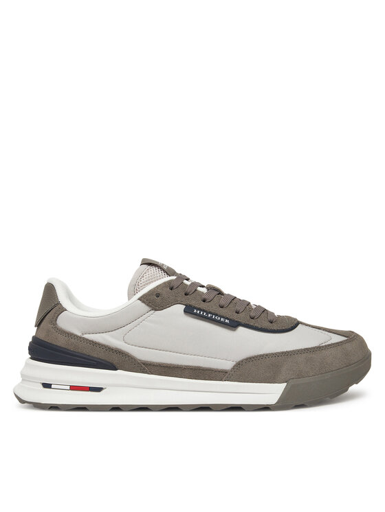 Tommy Hilfiger Сникърси Retro Runner Nylon Mix FM0FM05523 Бежов за Мъже цена