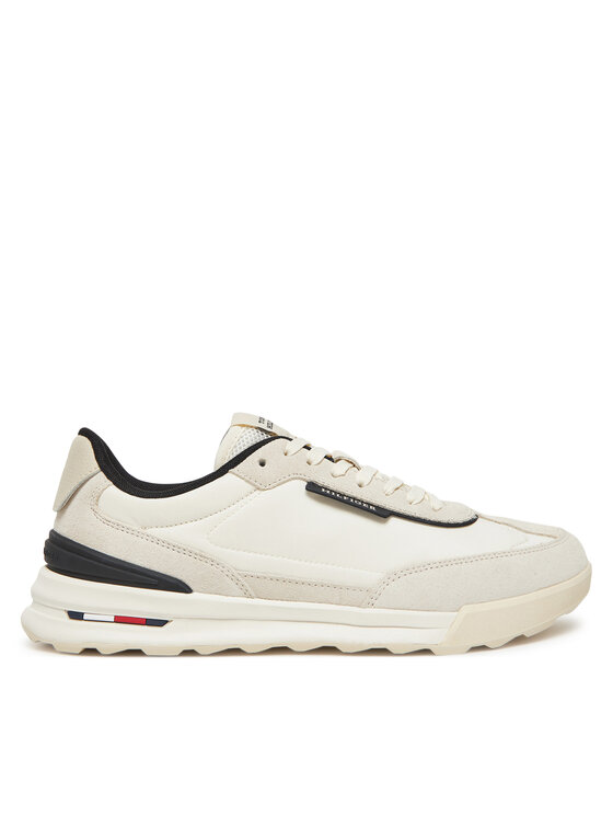 Tommy Hilfiger Сникърси Retro Runner Nylon Mix FM0FM05523 Екрю за Мъже цена