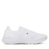Tommy Hilfiger Сникърси Th Knit Runner FW0FW08813 Бял за Жени цена