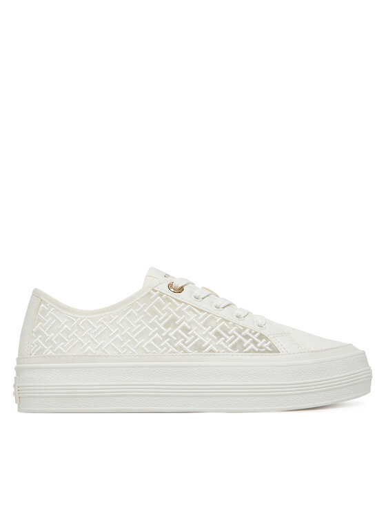 Tommy Hilfiger Сникърси Vulc Embroidered Sneaker FW0FW08685 Бял за Жени цена