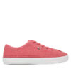 Tommy Hilfiger Сникърси Washed Canvas Vulc Sneaker FW0FW08894 Розов за Жени цена
