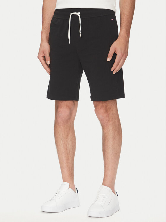 Tommy Hilfiger Спортни шорти UM0UM03364 Черен Regular Fit за Мъже цена