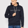 Tommy Hilfiger Суитшърт Core Logo MW0MW10752 Тъмносин Regular Fit за Мъже цена