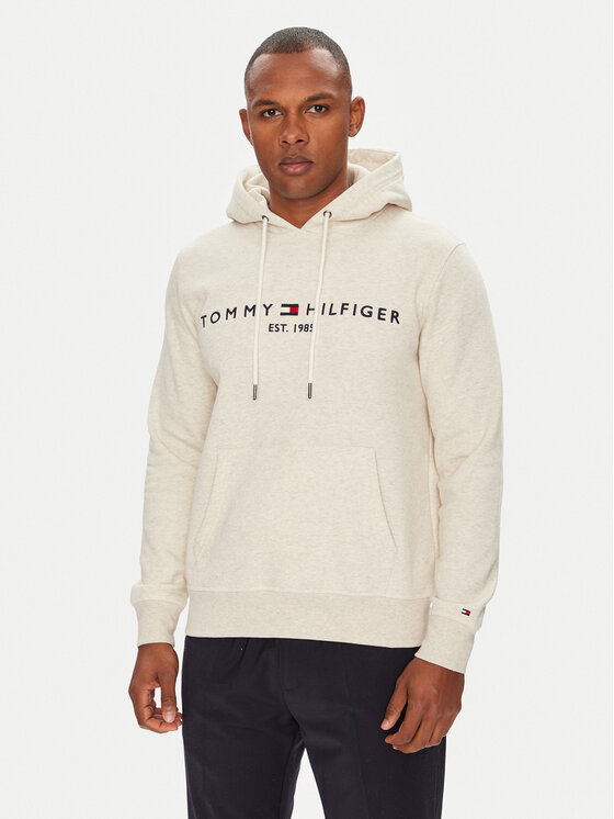 Tommy Hilfiger Суитшърт Logo MW0MW11599 Бежов Regular Fit за Мъже цена