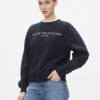 Tommy Hilfiger Суитшърт Logo WW0WW39791 Син Regular Fit за Жени цена
