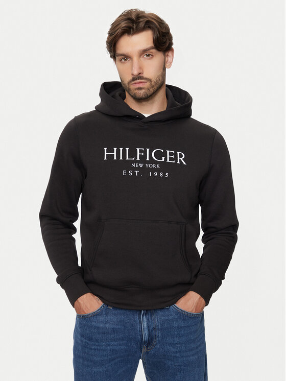 Tommy Hilfiger Суитшърт MW0MW35523 Черен Regular Fit за Мъже цена