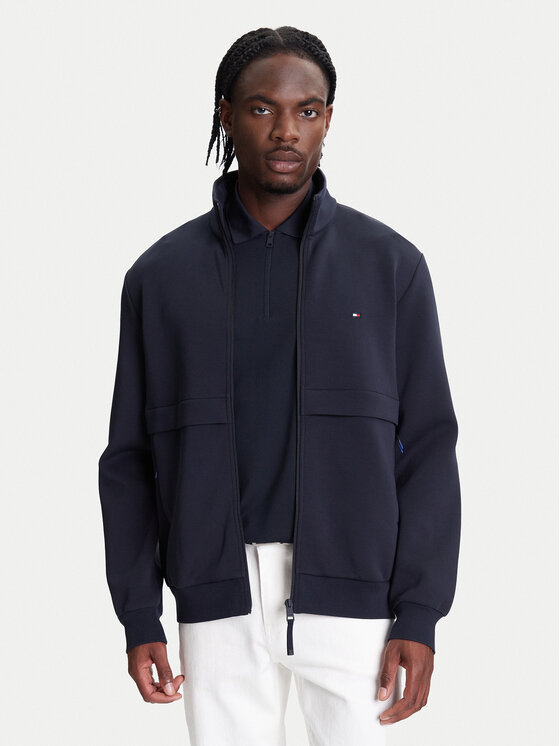 Tommy Hilfiger Суитшърт Permormance MW0MW41227 Тъмносин Regular Fit за Мъже цена
