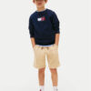 Tommy Hilfiger Суитшърт Script Flag KB0KB09741 Тъмносин Regular Fit за Момчета цена