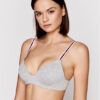 Tommy Hilfiger Сутиен без банели Lighty Lined UW0UW02413 Сив за Жени цена