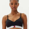 Tommy Hilfiger Сутиен бралет UW0UW05715 Черен за Жени цена