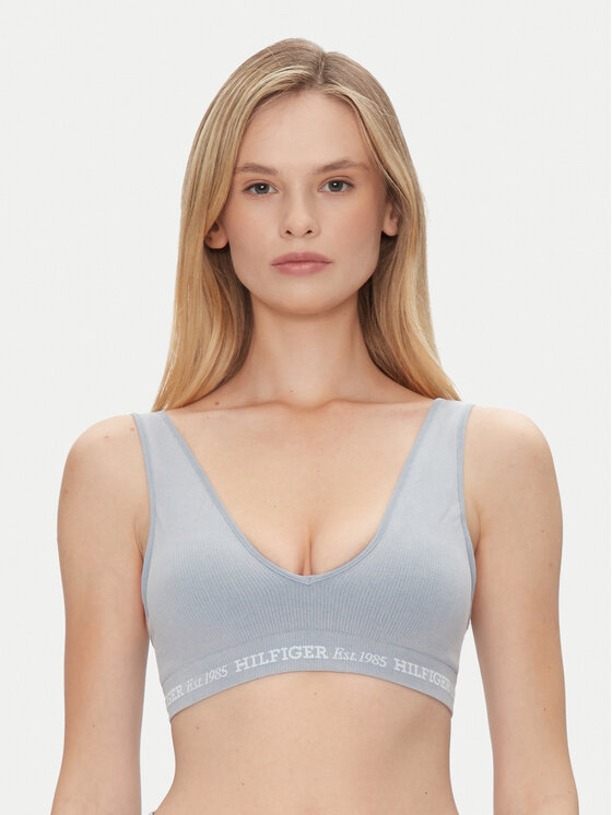 Tommy Hilfiger Сутиен-топ UW0UW05726 Син за Жени цена