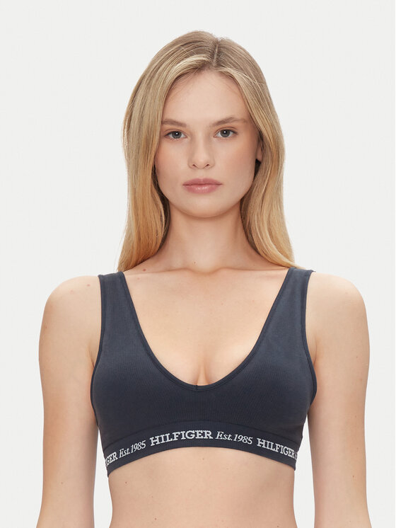 Tommy Hilfiger Сутиен-топ UW0UW05726 Тъмносин за Жени цена