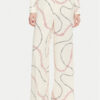 Tommy Hilfiger Текстилни панталони Soft Viscose Woven Pants WW0WW44542 Бял Relaxed Fit за Жени цена