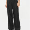 Tommy Hilfiger Текстилни панталони WW0WW39707 Черен Wide Leg за Жени цена