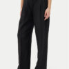 Tommy Hilfiger Текстилни панталони WW0WW45460 Черен Relaxed Fit за Жени цена