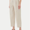 Tommy Hilfiger Текстилни панталони WW0WW45461 Бежов Tapered Fit за Жени цена