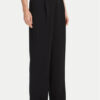 Tommy Hilfiger Текстилни панталони WW0WW46749 Черен Relaxed Fit за Жени цена