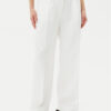 Tommy Hilfiger Текстилни панталони WW0WW47214 Бял Regular Fit за Жени цена