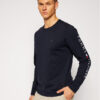 Tommy Hilfiger Тениска с дълъг ръкав Logo MW0MW09096 Тъмносин Regular Fit за Мъже цена