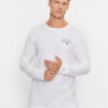 Tommy Hilfiger Тениска с дълъг ръкав UM0UM02984 Бял Regular Fit за Мъже цена
