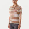 Tommy Hilfiger Тениска с яка и копчета 1895 WW0WW43224 Кафяв Regular Fit за Жени цена