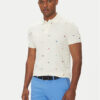 Tommy Hilfiger Тениска с яка и копчета Critter MW0MW39044 Бежов Regular Fit за Мъже цена