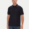 Tommy Hilfiger Тениска с яка и копчета MW0MW38457 Тъмносин Classic Fit за Мъже цена