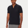 Tommy Hilfiger Тениска с яка и копчета MW0MW39531 Тъмносин Regular Fit за Мъже цена