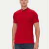 Tommy Hilfiger Тениска с яка и копчета Mao MW0MW34752 Червен Slim Fit за Мъже цена
