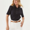 Tommy Hilfiger Тениска с яка и копчета Polo 1985 WW0WW37820 Тъмносин Regular Fit за Жени цена