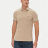 Tommy Hilfiger Тениска с яка и копчета Seasonal MW0MW39993 Бежов Slim Fit за Мъже цена