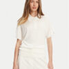 Tommy Hilfiger Тениска с яка и копчета WW0WW45652 Екрю Regular Fit за Жени цена