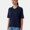 Tommy Hilfiger Тениска с яка и копчета WW0WW45694 Екрю Regular Fit за Жени цена