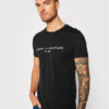Tommy Hilfiger Тишърт Core Logo Tee MW0MW11465 Черен Slim Fit за Мъже цена