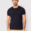 Tommy Hilfiger Тишърт Core Stretch MW0MW27539 Тъмносин Slim Fit за Мъже цена
