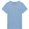 Tommy Hilfiger Тишърт Essential KB0KB06879 S Светлосиньо Regular Fit за Момчета цена