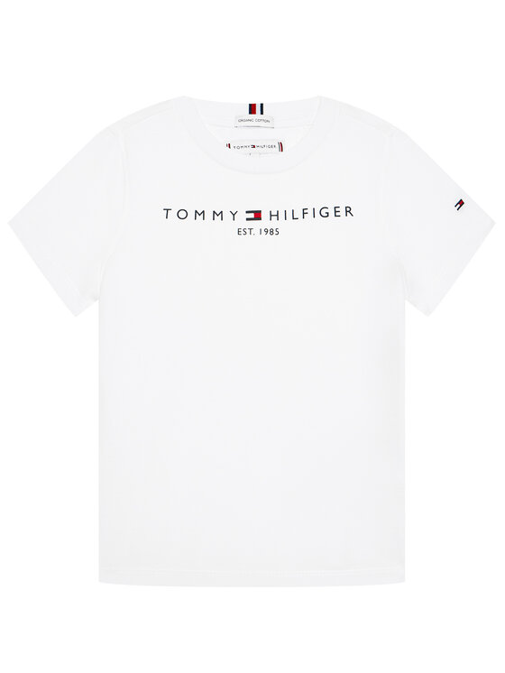 Tommy Hilfiger Тишърт Essential KS0KS00210 Бял Regular Fit за Момчета цена