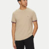 Tommy Hilfiger Тишърт Global Stripe MW0MW38630 Бежов Regular Fit за Мъже цена