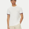 Tommy Hilfiger Тишърт Global Stripe MW0MW38630 Бял Regular Fit за Мъже цена