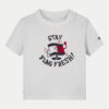 Tommy Hilfiger Тишърт Graphic KN0KN01964 Бял Regular Fit за Момчета цена