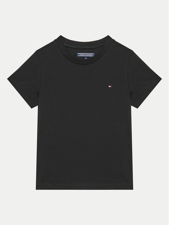 Tommy Hilfiger Тишърт KB0KB04140 Черен Regular Fit за Момчета цена