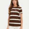 Tommy Hilfiger Тишърт Script WW0WW45746 Кафяв Regular Fit за Жени цена