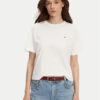 Tommy Hilfiger Тишърт UW0UW05763 Бял Regular Fit за Жени цена